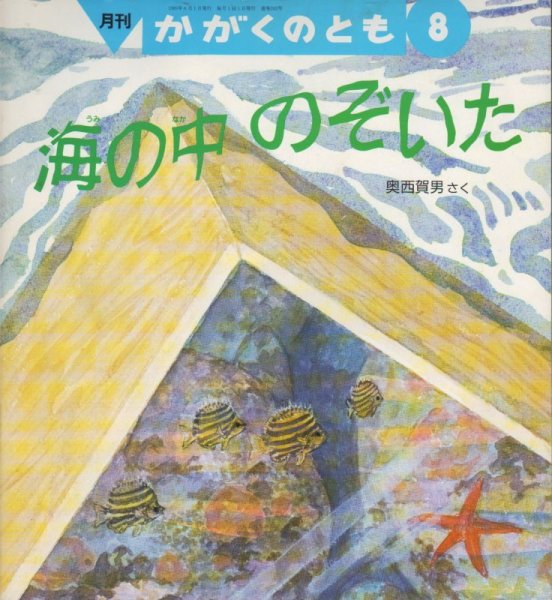 画像1: 海の中のぞいた（かがくのとも245号）【状態B】希少本 (1)