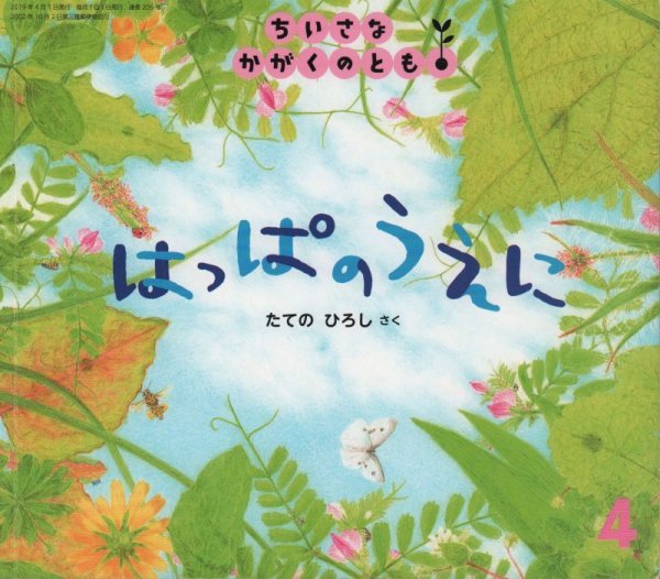 画像1: はっぱのうえに（ちいさなかがくのとも205号）【バーゲンブック】＊ (1)