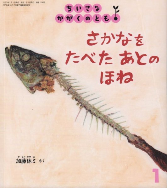 画像1: さかなをたべたあとのほね（ちいさなかがくのとも214号）【状態B】 (1)