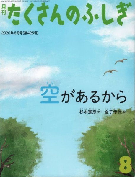 画像1: 空があるから（たくさんのふしぎ425号）【状態C】 (1)