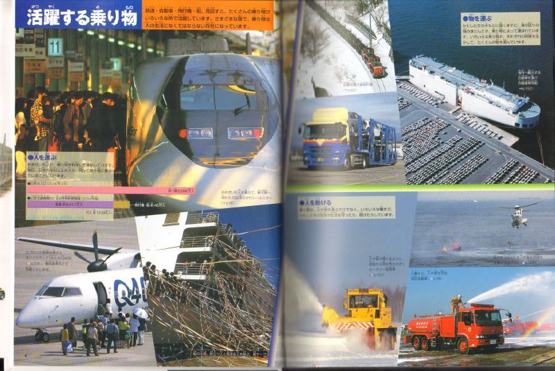 乗りもの?鉄道・自動車・飛行機・船 (小学館の図鑑NEO)