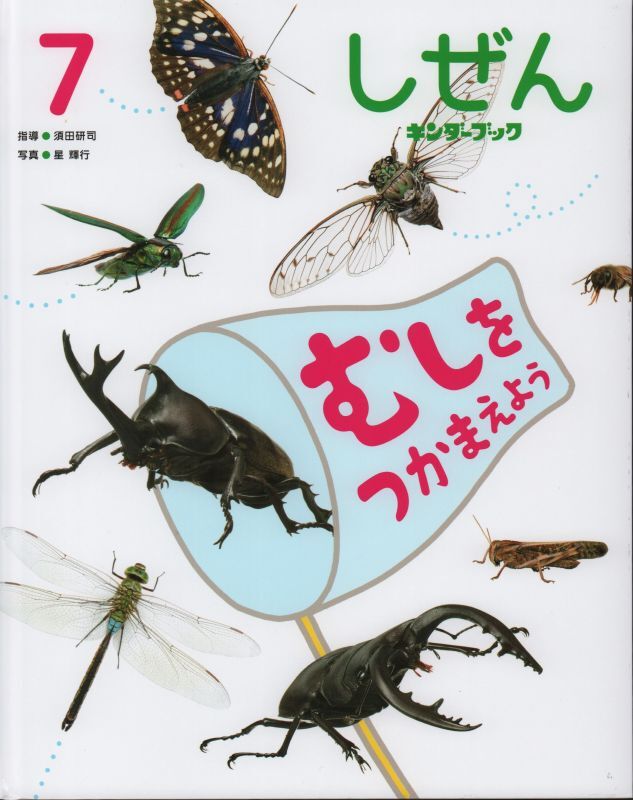 むしをつかまえよう（しぜん-キンダーブック 2021年7月発行）【状態B】 - こども古本店